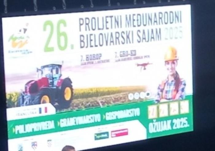 Održan 26. Proljetni međunarodni bjelovarski sajam